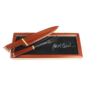Kit Artesanal Marcos Bassi Faca 10" e Garfo Trinchante - Imagem 3