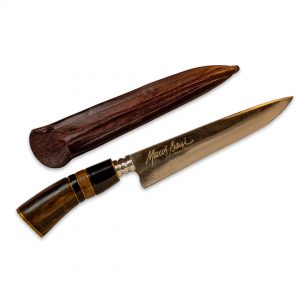 Faca Artesanal Marcos Bassi Gaudéria 7" Rústica - Imagem 2