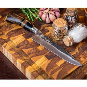 Faca Artesanal Marcos Bassi Gaudéria 7" Rústica - Imagem 3