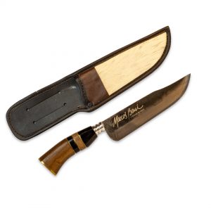 Faca Artesanal Marcos Bassi Picanheira Rústica 7" - Imagem 3