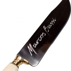 Faca Marcos Bassi Picanheira Corte Laser - Imagem 3