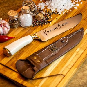 Faca Marcos Bassi Picanheira Corte Laser - Imagem 4